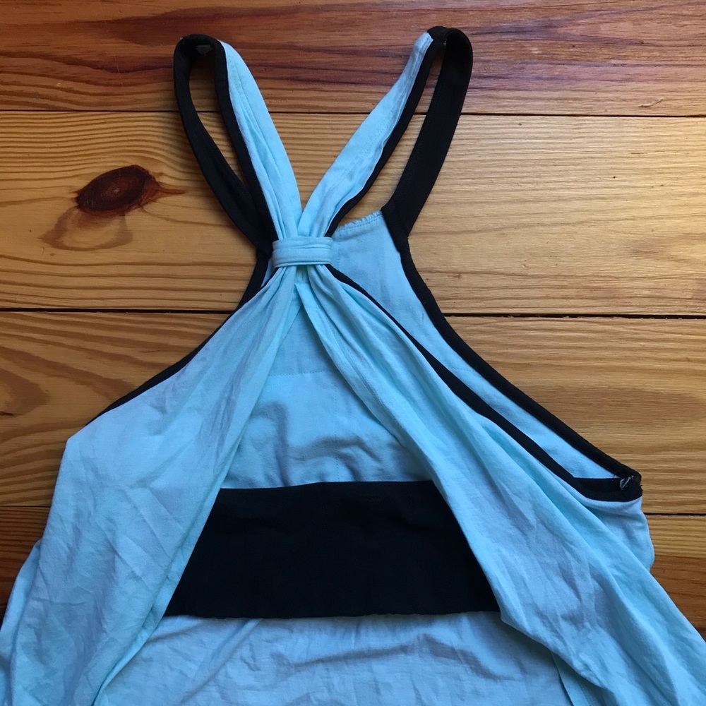 Victoria’s Secret Teal Built-in Bra Tank Top EUC S - Picture 7 of 13